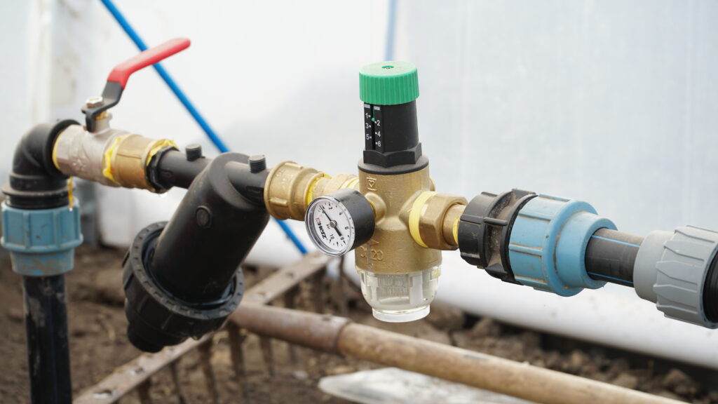 Irrigation Plumbing Irrigation plumbing system